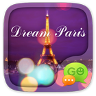 GO SMS DREAM PARIS THEME ícone