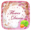 GO SMS FLOWER DANCE THEME APK