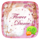 GO SMS FLOWER DANCE THEME ícone