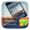 GO SMS RUNNING THEME