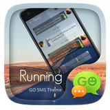 GO SMS RUNNING THEME ícone