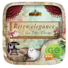 GO SMS RETRO ELEGANCE THEME ícone