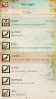 GO SMS RETRO ELEGANCE THEME imagem de tela 2
