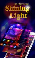 GO SMS SHINING LIGHT THEME Cartaz