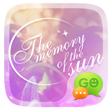 GO SMS MEMORY OF THE SUN THEME ícone
