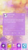 GO SMS MEMORY OF THE SUN THEME screenshot 3