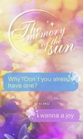 GO SMS MEMORY OF THE SUN THEME poster