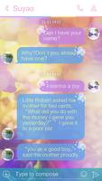 GO SMS MEMORY OF THE SUN THEME screenshot 1