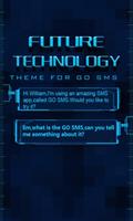 GO SMS FUTURETECHNOLOGY THEME Affiche