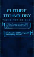 GO SMS FUTURETECHNOLOGY THEME Cartaz