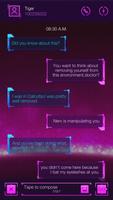 GO SMS GHOSTFIRE THEME screenshot 1