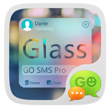 GO SMS Pro Z Glass Theme EX icône