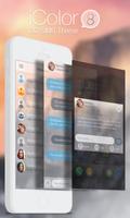 GO SMS PRO ICOLOR8 THEME постер