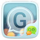 GO SMS PRO ICOLOR GLASS THEME APK