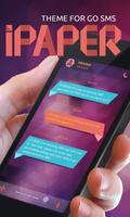 GO SMS PRO IPAPER THEME Cartaz