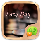 GO SMS LAZY DAY THEME ícone