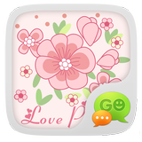 GO SMS Pro Love Petal Theme EX icône