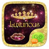 GO SMS LUXURIOUS THEME ícone