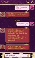 GO SMS LUXURIOUS THEME imagem de tela 1
