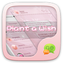 GO SMS PLANT A WISH THEME APK