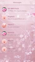 GO SMS PLANT A WISH THEME imagem de tela 1