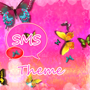 Bagus Tema pink GO SMS Pro APK