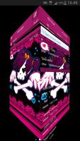 테마 EMO 핑크 GO SMS 프로 스크린샷 2