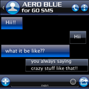 THEME FOR GO SMS BLACK BLUE APK