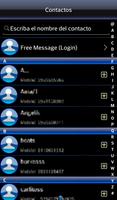THEME FOR GO SMS BLACK BLUE screenshot 2