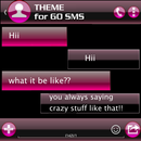 THEME FOR GO SMS AERO PINK APK