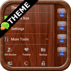 Mahogany Wood GO SMS Theme APK