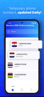 2 Schermata Receive SMS Temporary number