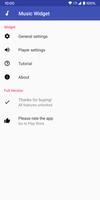 Material Music Widget imagem de tela 2