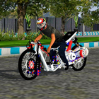 Drag Bike Simulator Mod Bussid आइकन