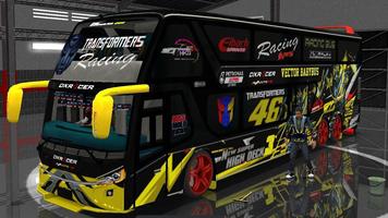 Livery Bus Bimasena SDD BUSSID poster