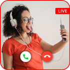 Live Now - Live Video Call Free With People आइकन