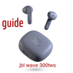 jbl wave 300tws guide ícone