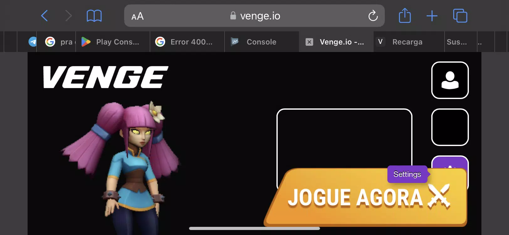 VENGE.IO - Jogue Grátis Online!
