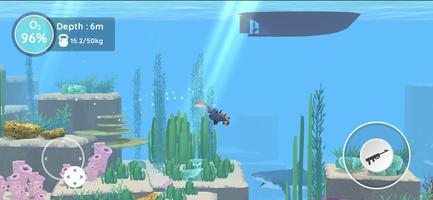 The Diver! Deep Scuba Diving! Plakat
