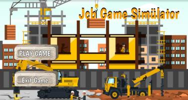 JCB Dozer Excavator Game 2019 Affiche