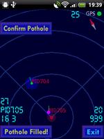 برنامه‌نما Pothole Radar عکس از صفحه