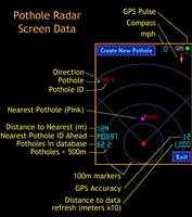 برنامه‌نما Pothole Radar عکس از صفحه