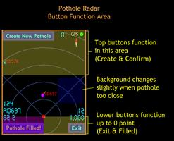 برنامه‌نما Pothole Radar عکس از صفحه