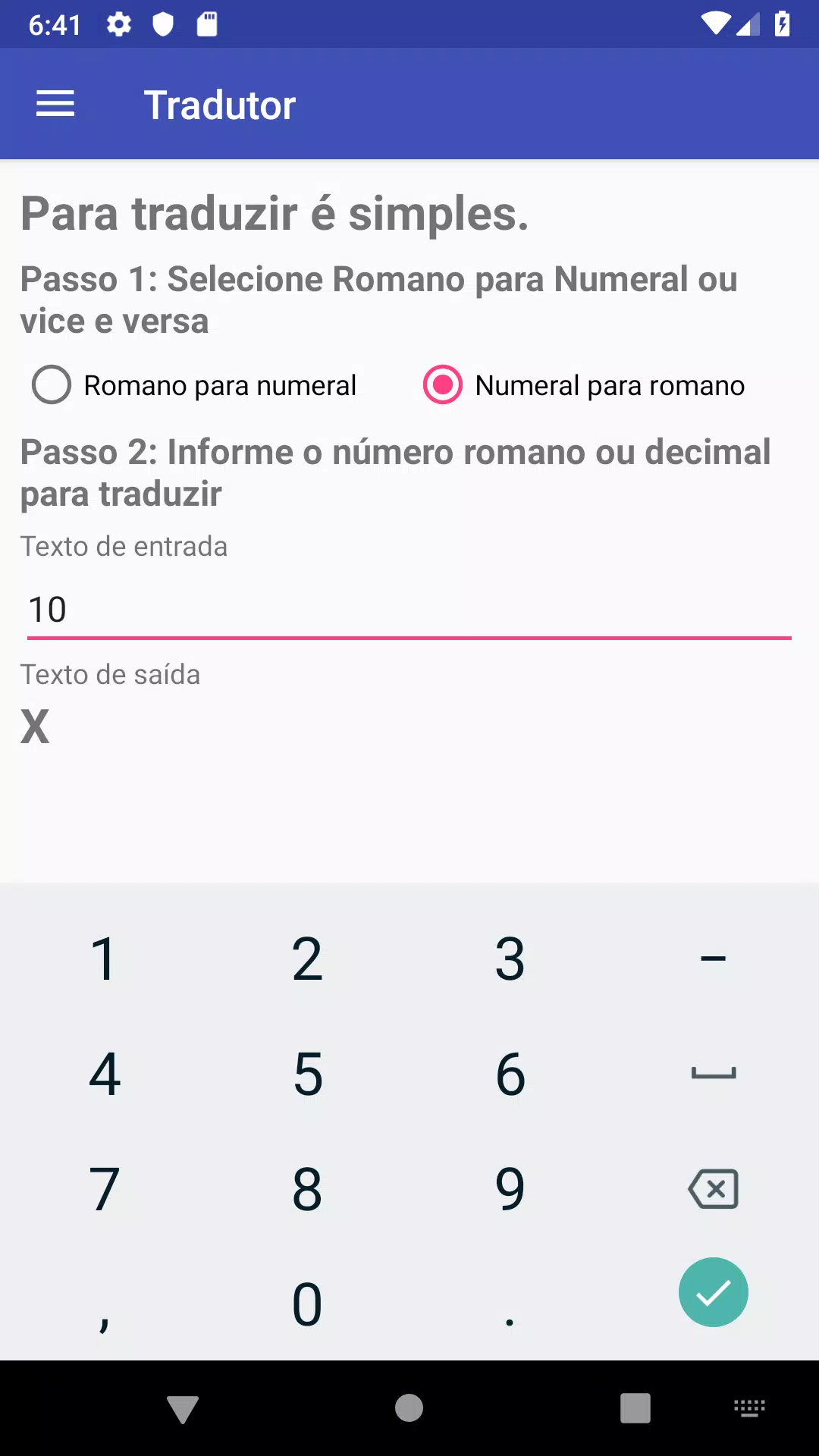 Descarga de APK de Calculadora Romana Z para Android