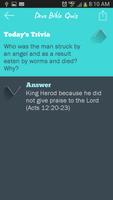 Devo Bible Quiz 截图 3