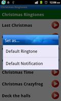 Christmas Ringtones capture d'écran 1