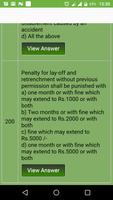 Labour Laws and Minor Acts MCQ screenshot 2