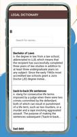 Legal Dictionary скриншот 1