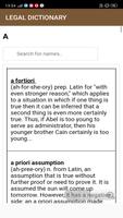 Legal Dictionary screenshot 2