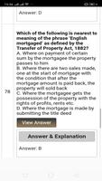 Property Law MCQ imagem de tela 2